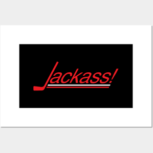 Happy Gilmore | Jackass! With Hockey Stick Posters and Art